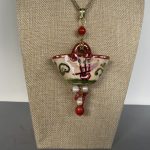 ciondolo siciliano con borsetta Caltagirone