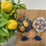orecchini siciliani con limoni