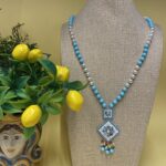 collana siciliana rtigianale con mattonelle caltagirone