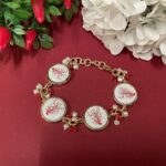 Bracciale artigianale siciliano con coralli