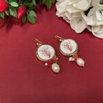 Orecchini siciliani artigianali con mattonelle Caltagirone