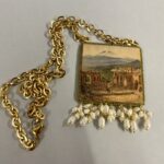 collana artigianale siciliana con catena e ciondolo