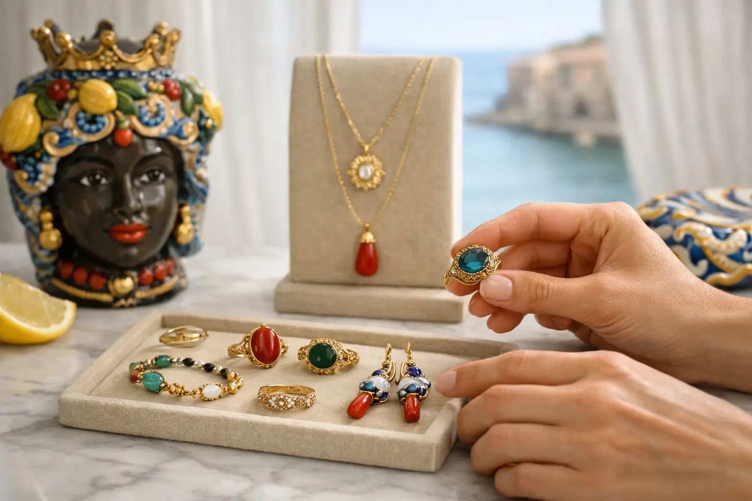 Gioiello siciliano personalizzato: come sceglierlo