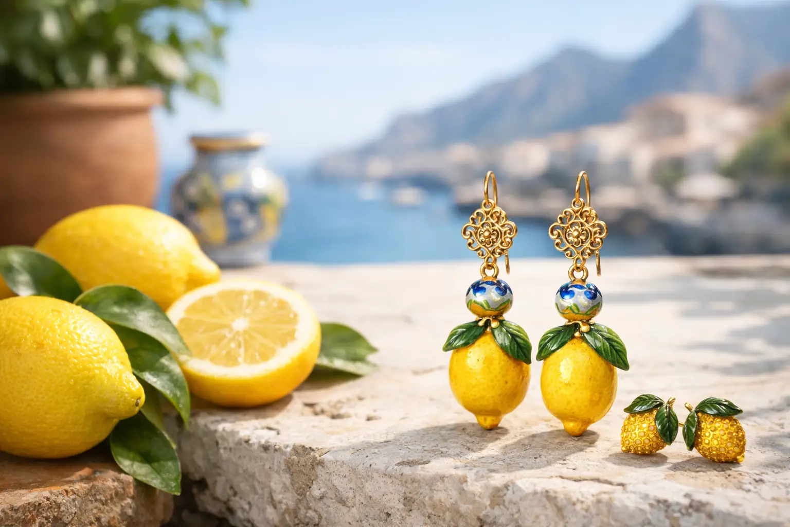 Orecchini limoni siciliani: come sceglierli