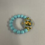 bracciale artigianale siciliano turchese
